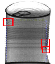 X-ray of Large Dents